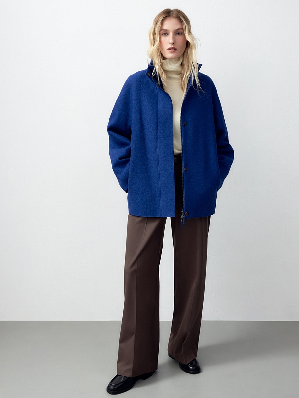 Утепленная шерстяная куртка с мембраной