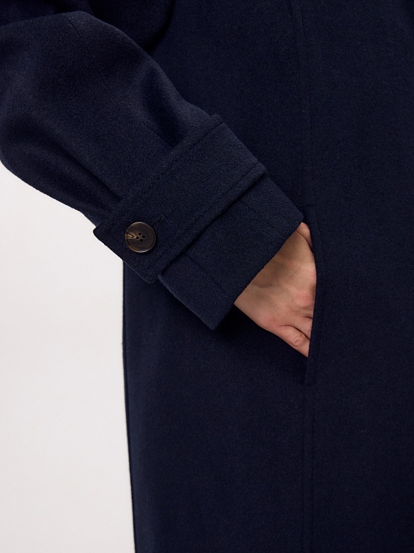 Пальто из шерсти с мембраной и утеплённой спинкой POMPA арт.1015922p90068