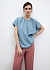 Свободная блузка из 100% вискозы POMPA арт.5148782sr0651