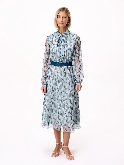 Платье из шифона POMPA