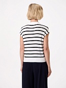 Джемпер-поло из вискозы и шелка POMPA арт.3218110kn2898