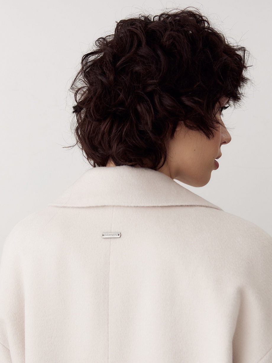 Шерстяное пальто с мембраной