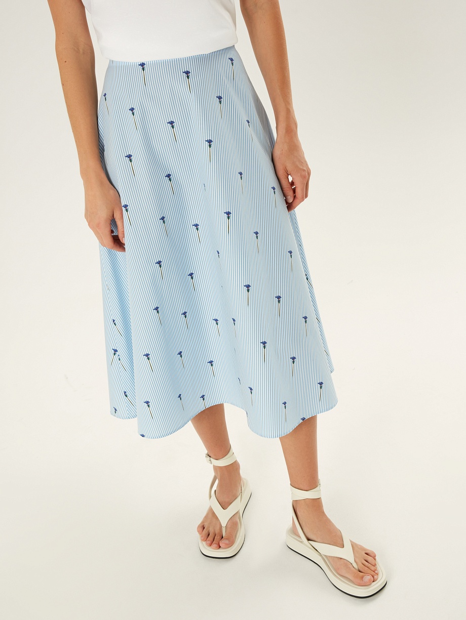 Юбка из 100% хлопка