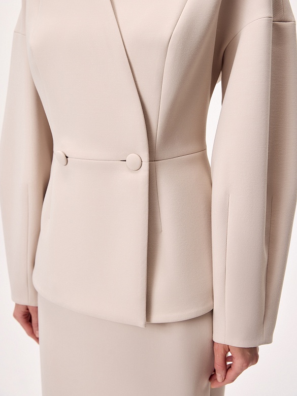 Приталенный жакет POMPA арт.3103351cg1504