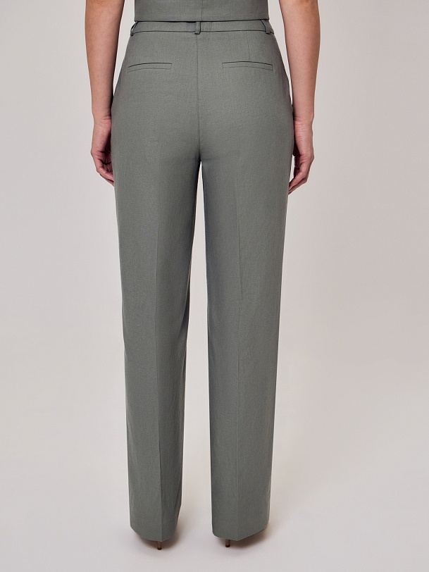 Брюки из натуральной ткани