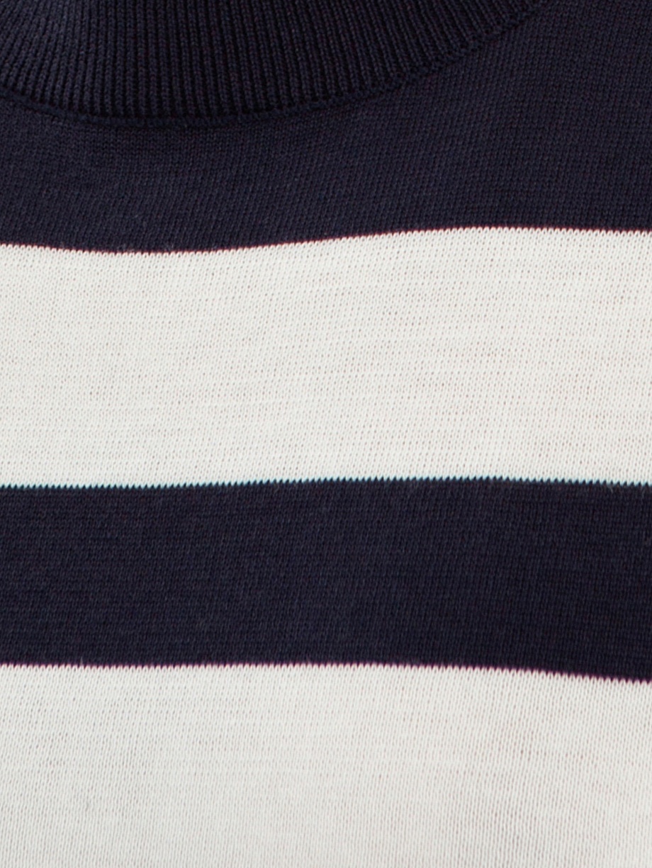 Вязаный джемпер из 100% хлопка с коротким рукавом