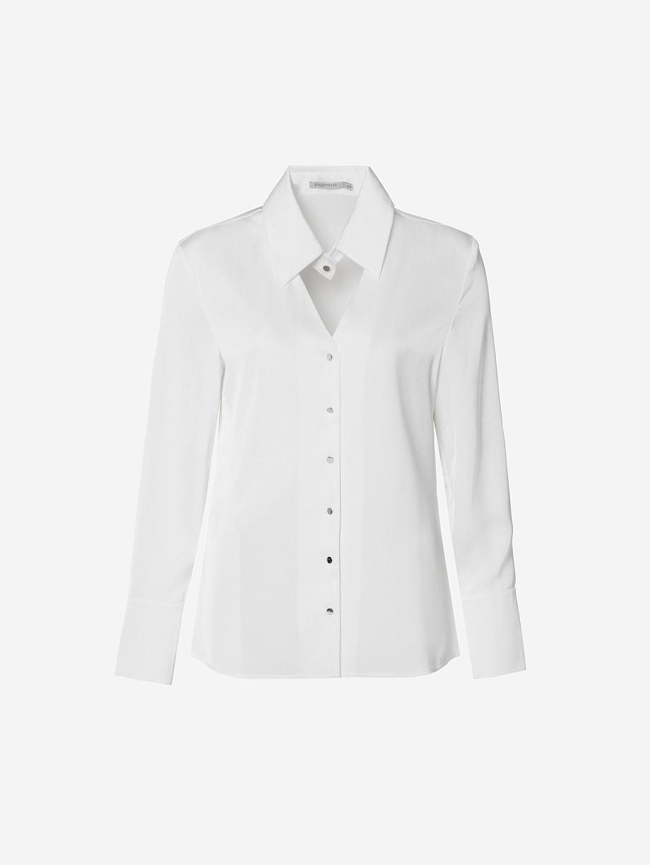 Блуза из атласа