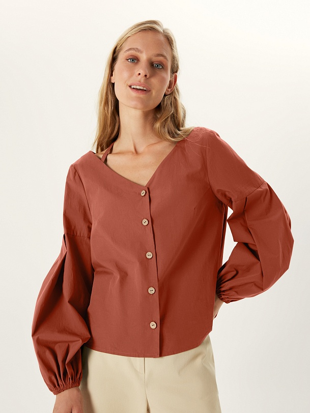 Блуза из 100% хлопка