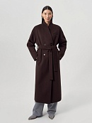 Пальто из шерсти с мембраной и утеплённой спинкой POMPA арт.1016200p90083