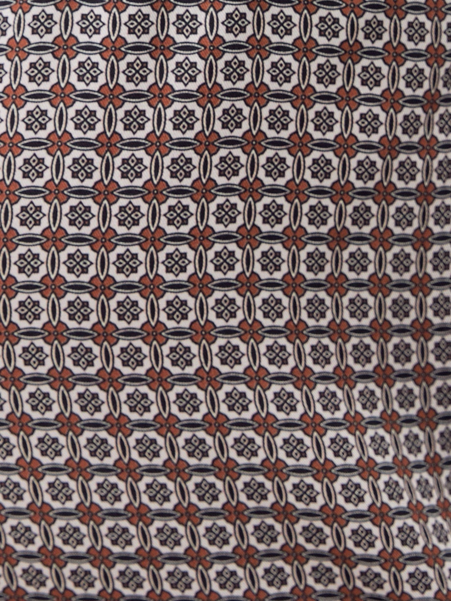 Свободные брюки на завязках из 100% тенселя