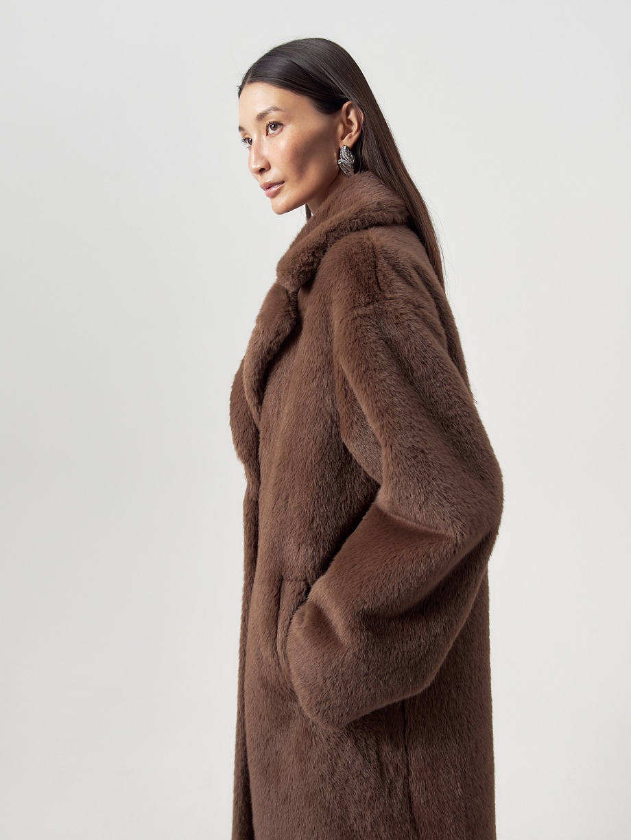 Экошуба с мембраной, утеплителем и съёмным капюшоном