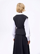 Жилет из костюмной ткани POMPA арт.2092525cl0291