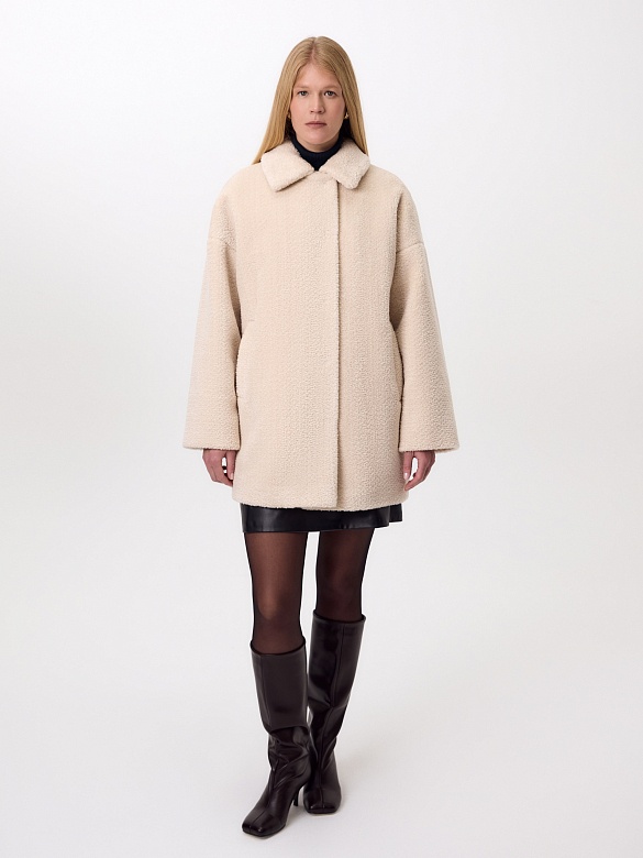 Экошуба оверсайз с утеплителем и мембраной RaftPro POMPA арт.1013900p60003