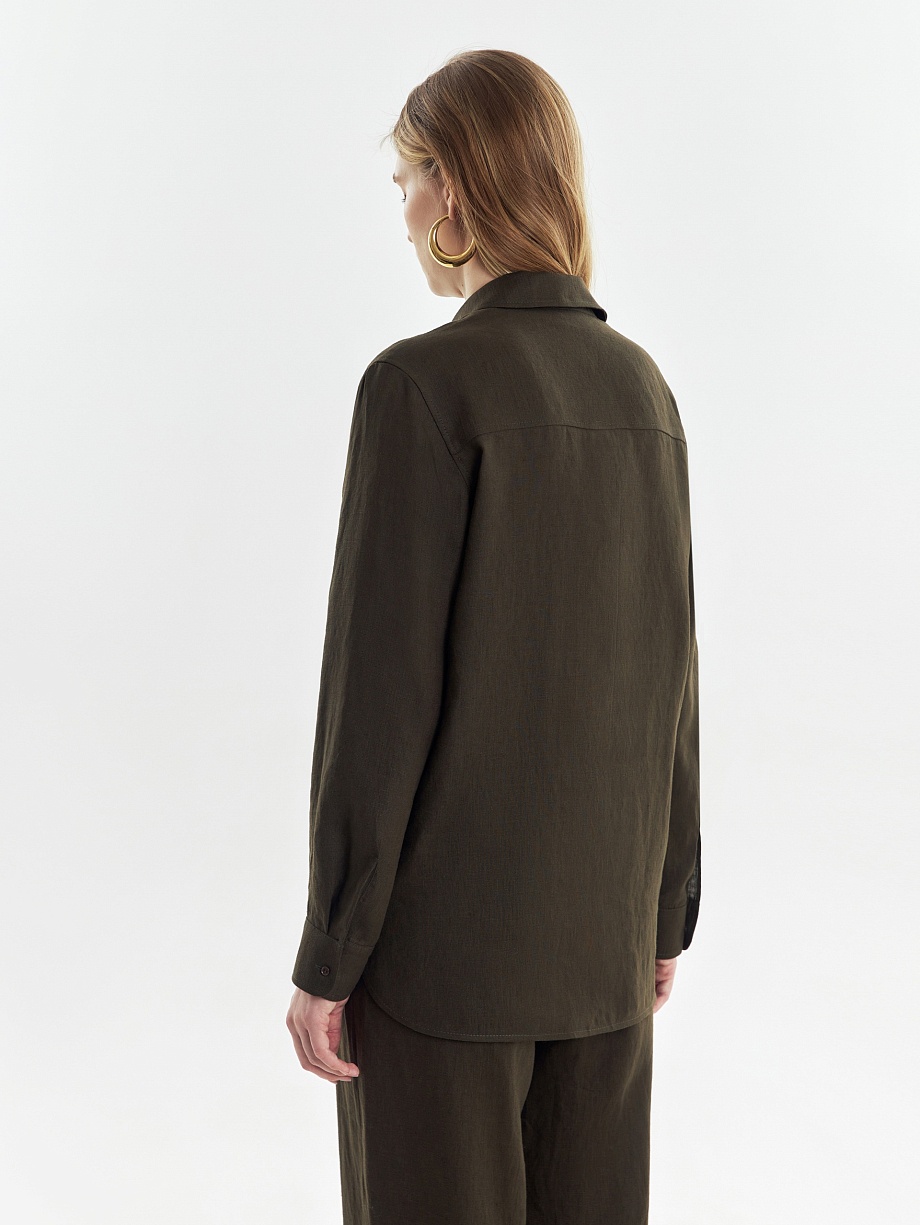 Рубашка из 100% льна