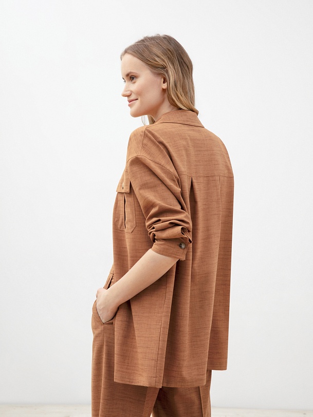 Жакет-рубашка женская