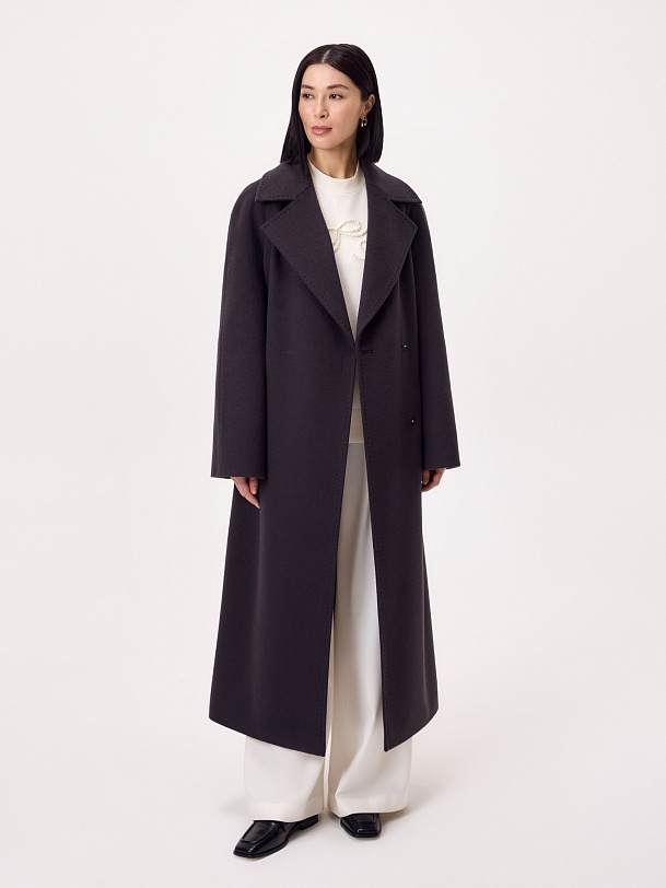 Пальто из шерсти с мембраной