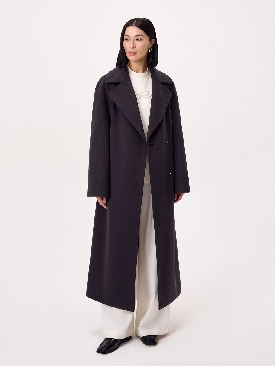 Пальто из шерсти с мембраной