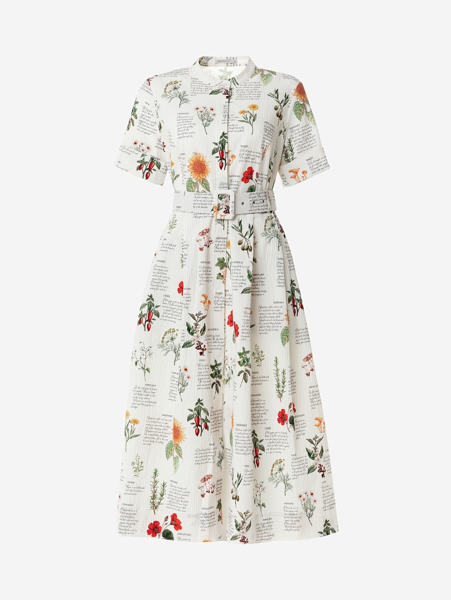 Платье-рубашка из 100% хлопка