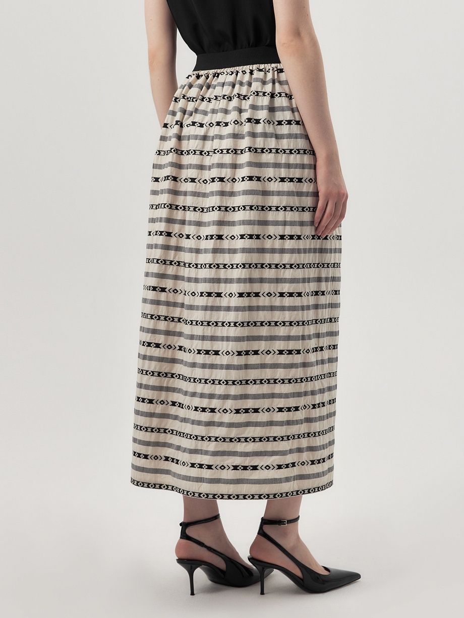 Летняя юбка из 100% хлопка