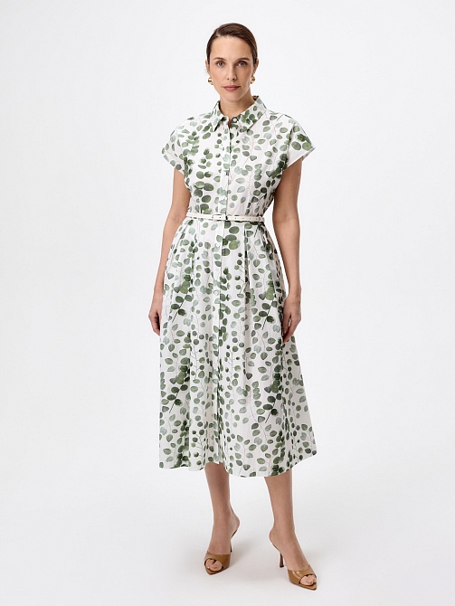 Платье-рубашка из 100% хлопка