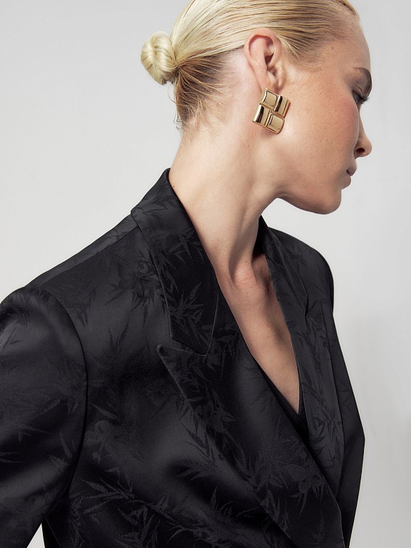 Жакет из жаккарда POMPA арт.2101150mc0699