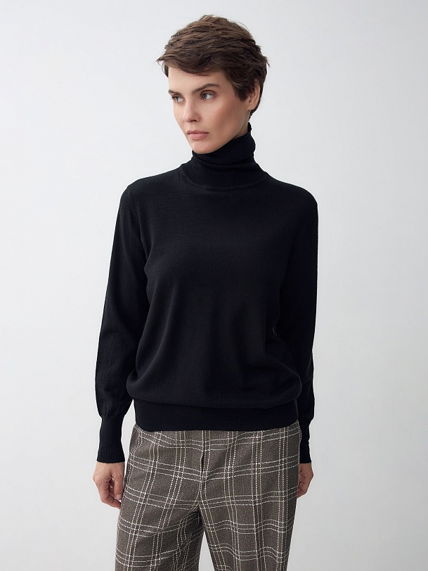 Водолазка с шерстью мериноса