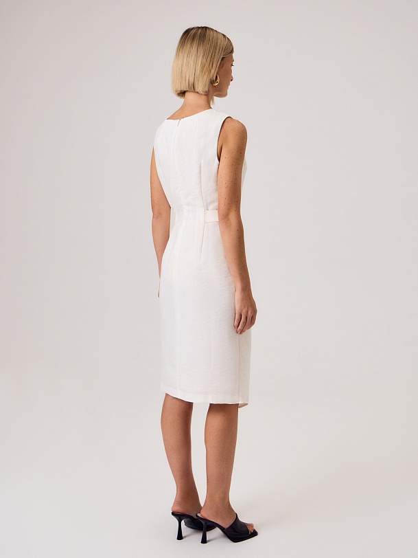 Платье на запах из вискозы 