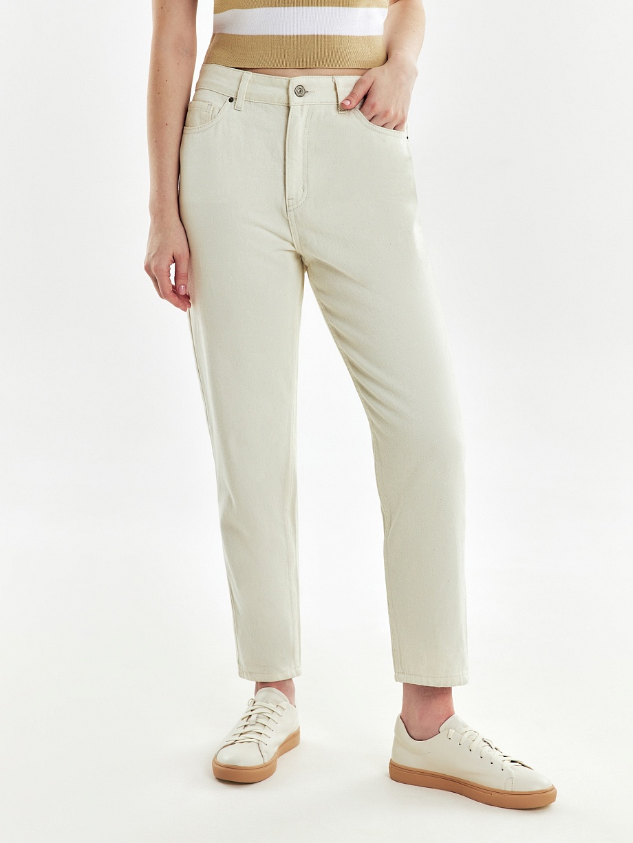 Прямые джинсы из 100% хлопка