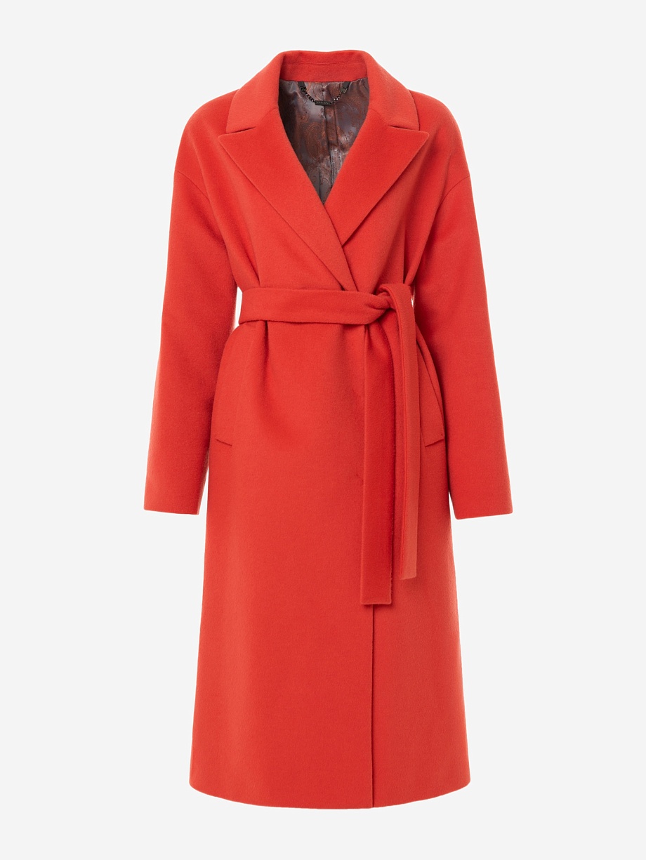 Шерстяное пальто с мембраной