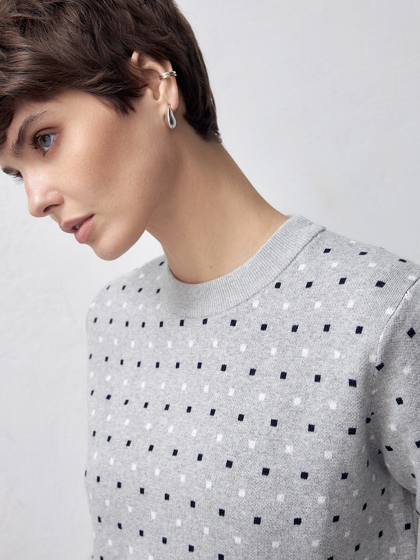 Базовый хлопковый джемпер