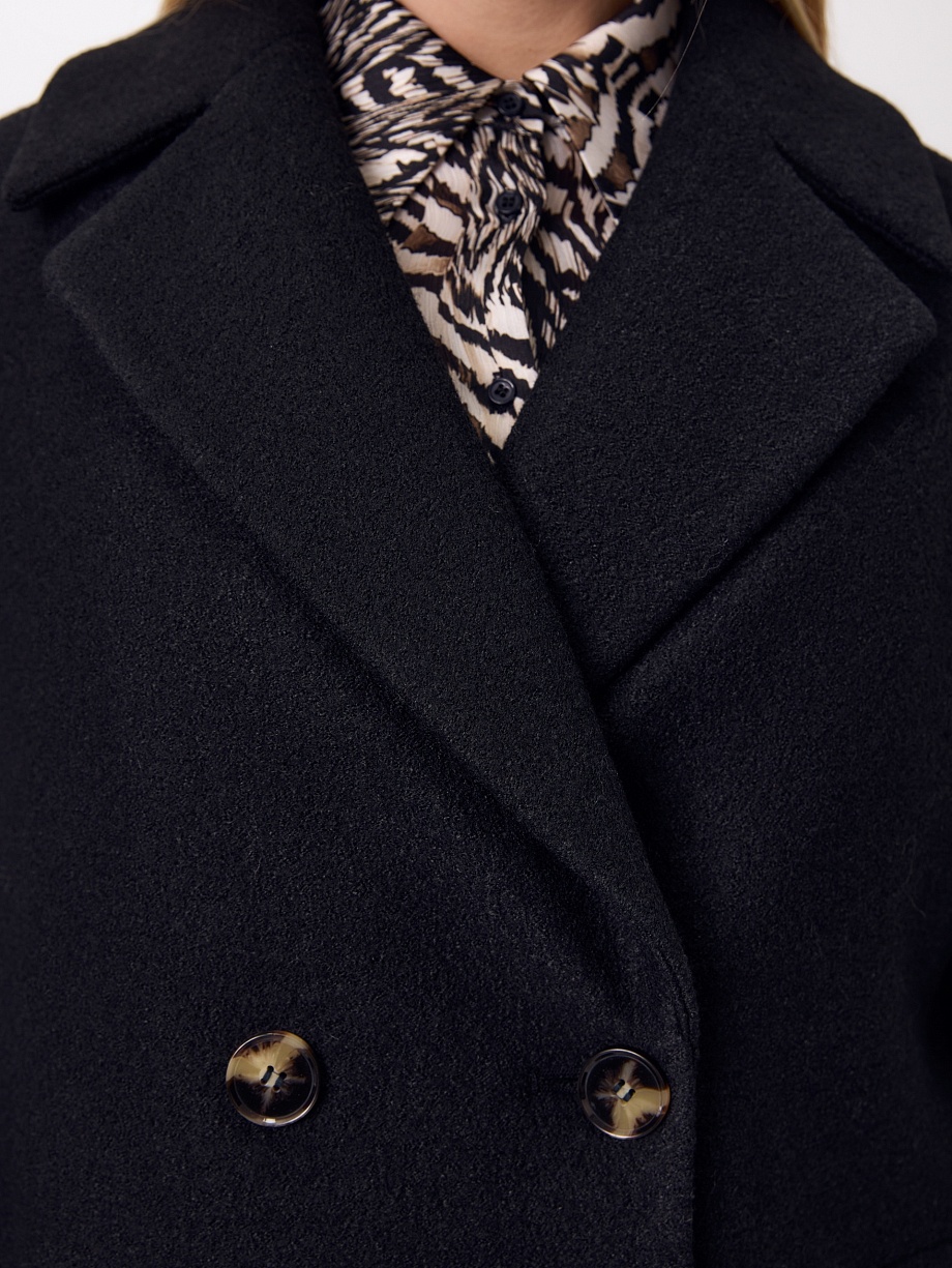 Полупальто из премиальной шерсти с мембраной