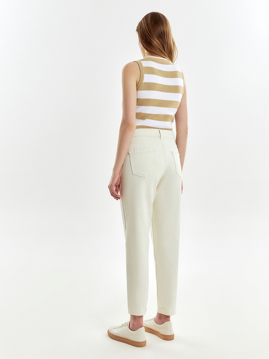 Прямые джинсы из 100% хлопка