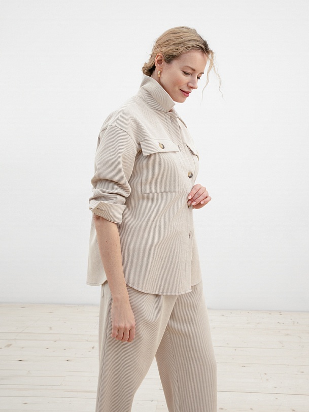 Жакет-рубашка женская