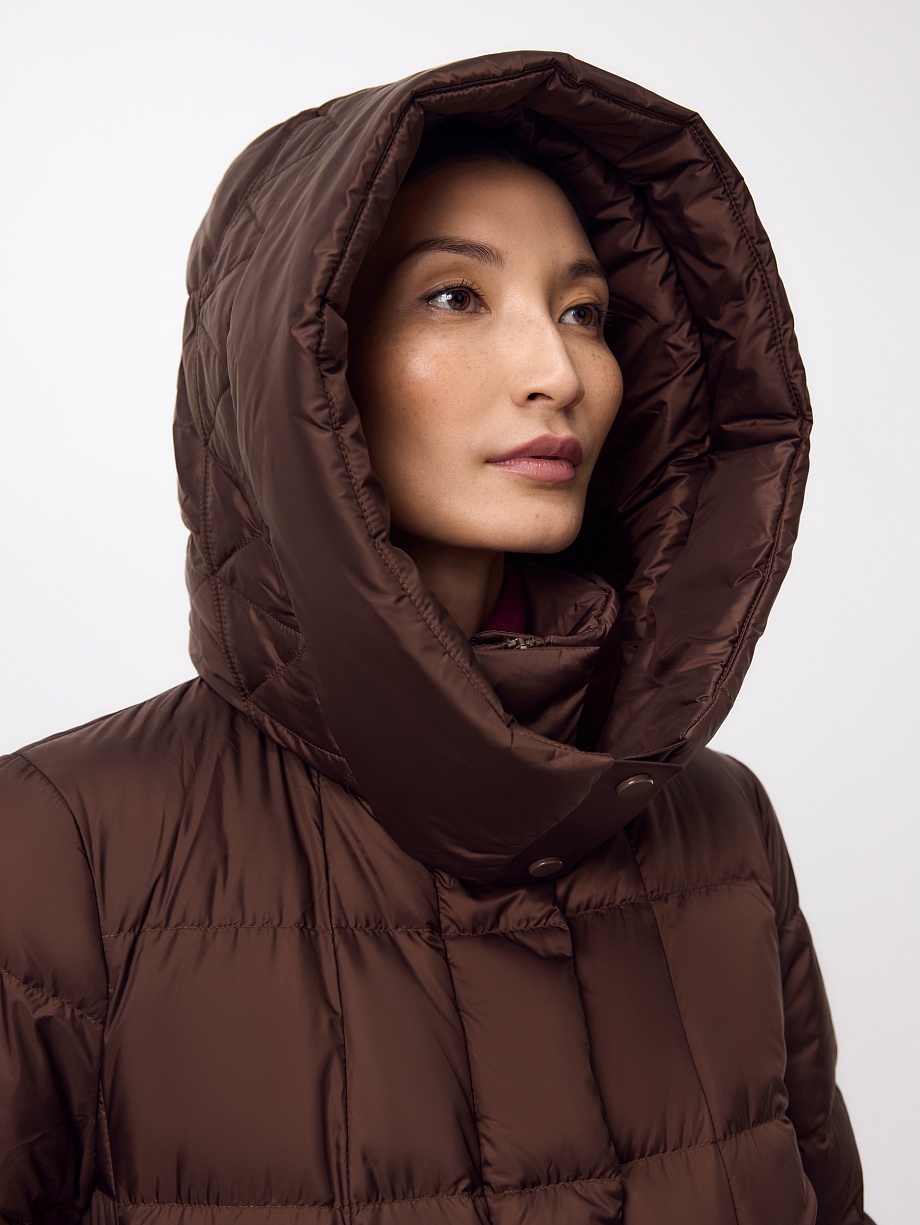 Облегчённый пуховик с утеплителем 90% пух и 10% перо