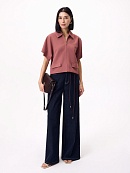 Укороченный жакет на молнии POMPA арт.3103320pr1115