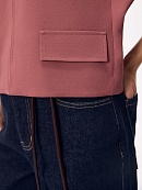 Укороченный жакет на молнии POMPA арт.3103320pr1115