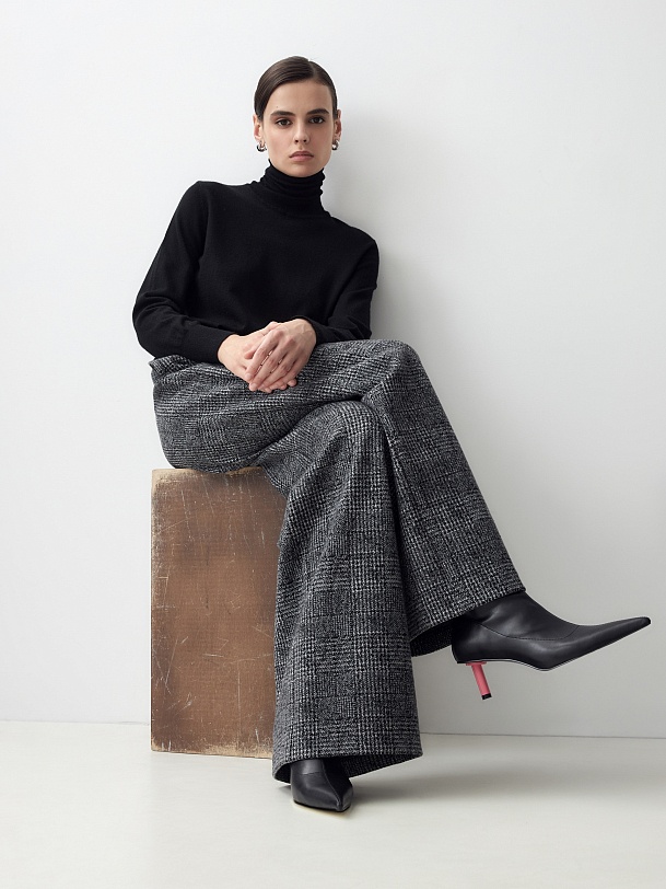 Брюки из плотного джерси