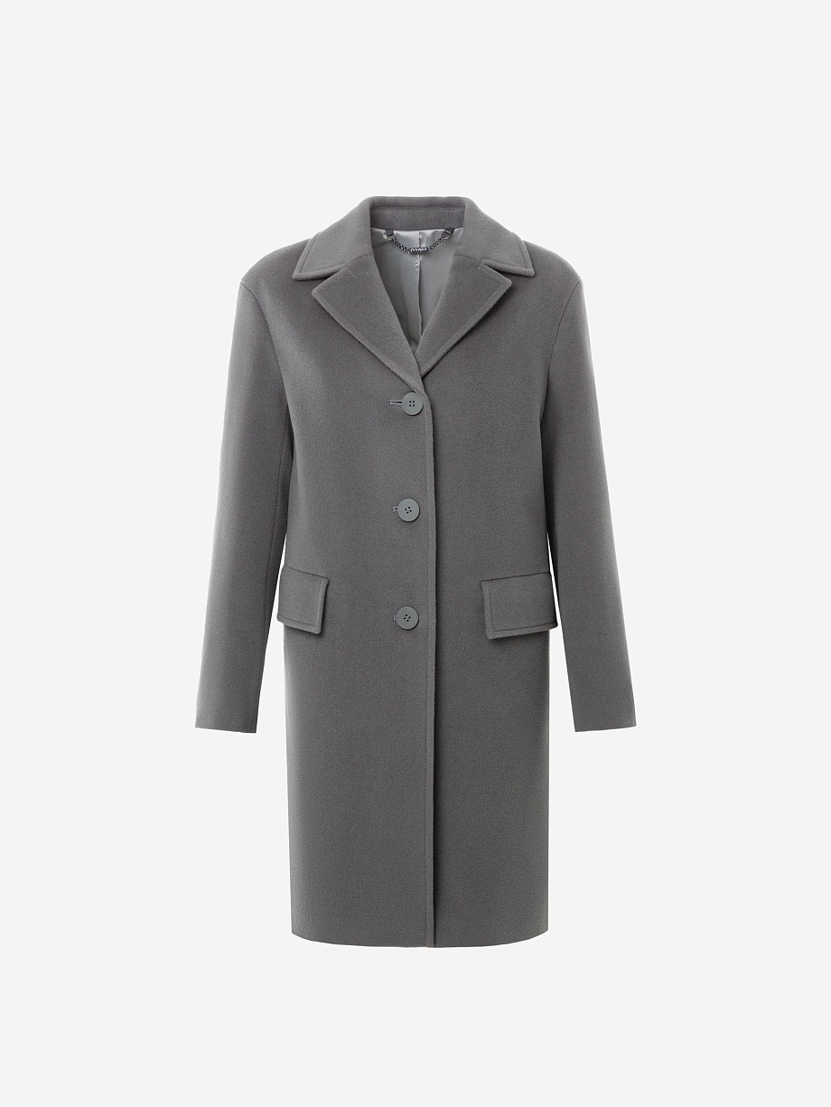 Пальто из шерсти с мембраной