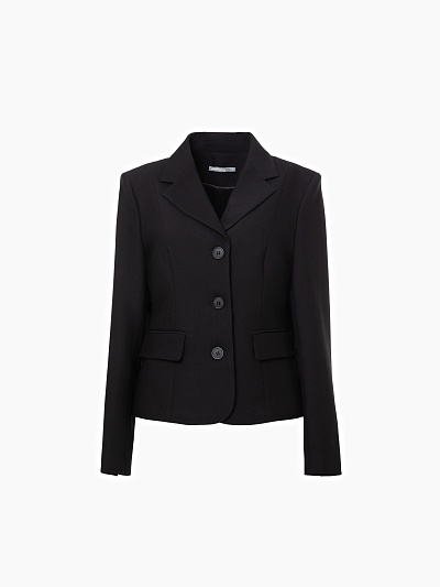 Классический укороченный жакет POMPA