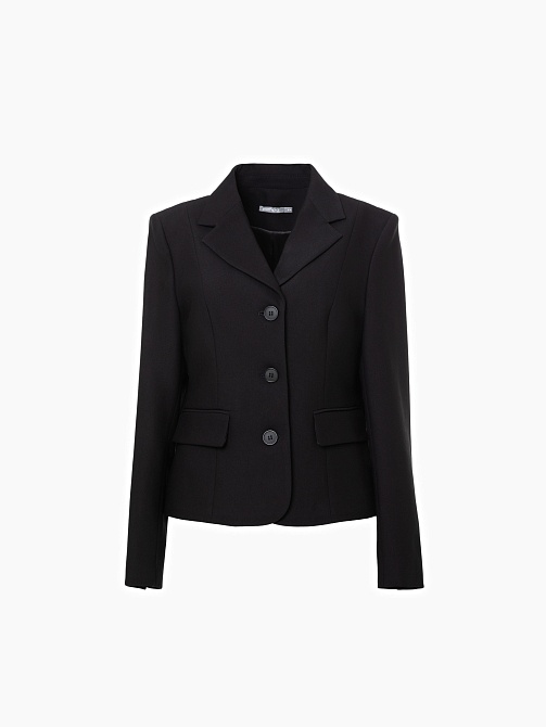 Классический укороченный жакет POMPA