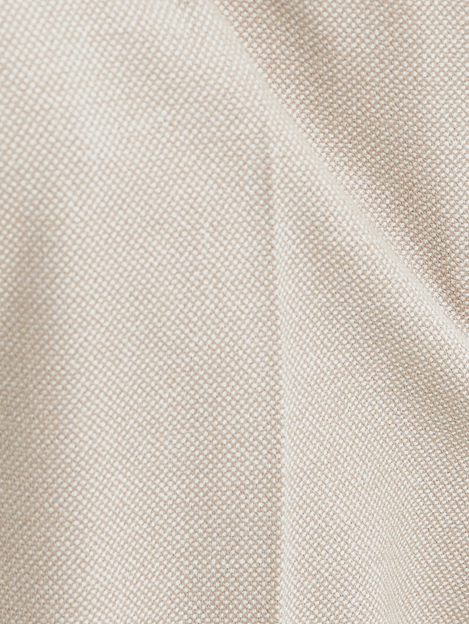 Прямые брюки свободного силуэта из костюмной ткани