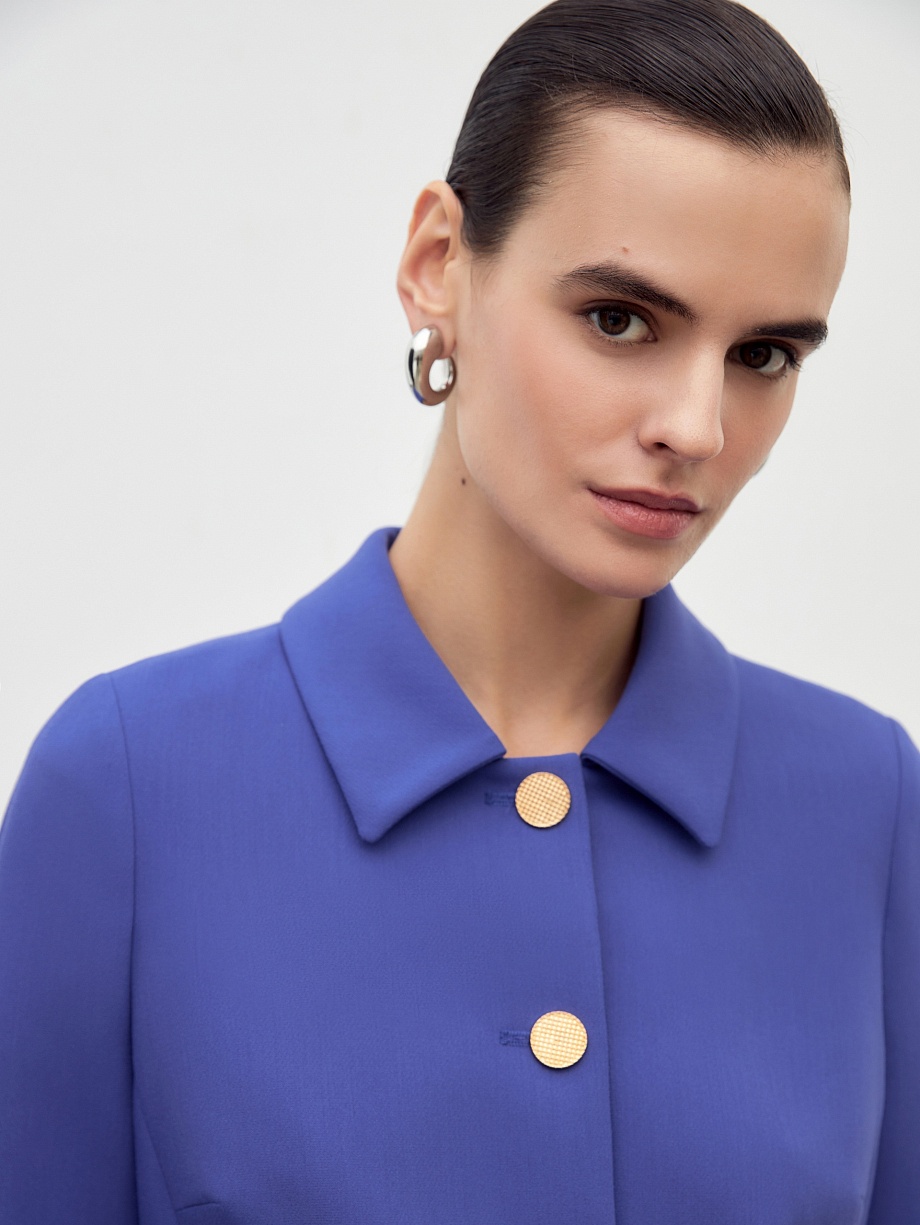 Укороченный жакет в стиле 60-х