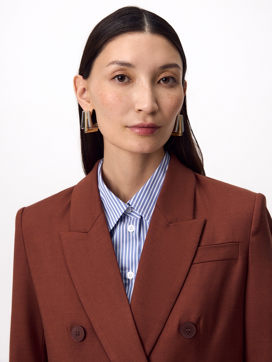 Двубортный жакет