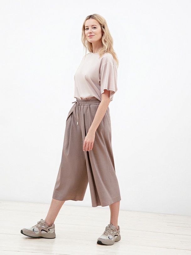 Брюки-кюлоты женские