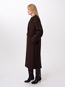 Пальто из шерсти с мембраной и утеплённой спинкой POMPA арт.1018718p90083