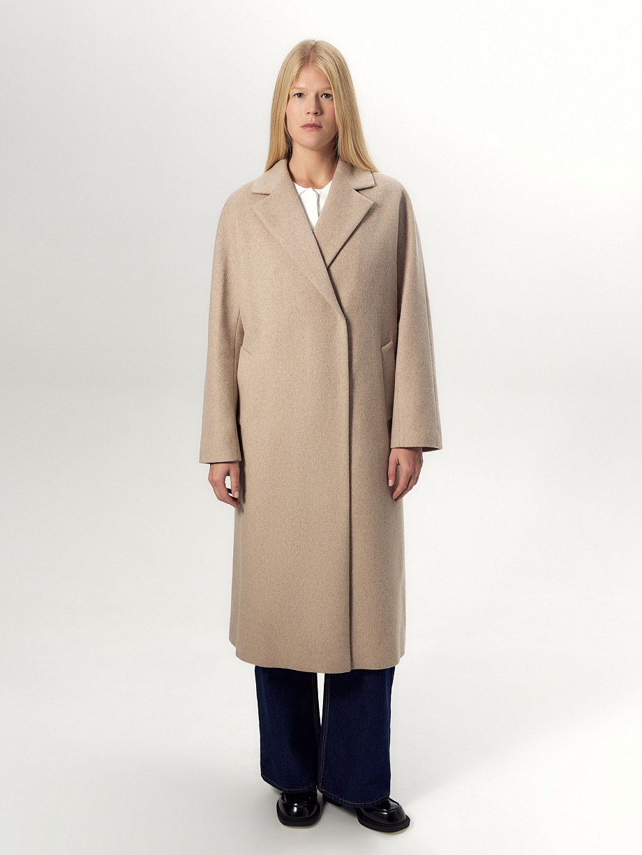 Пальто из шерсти с мембраной