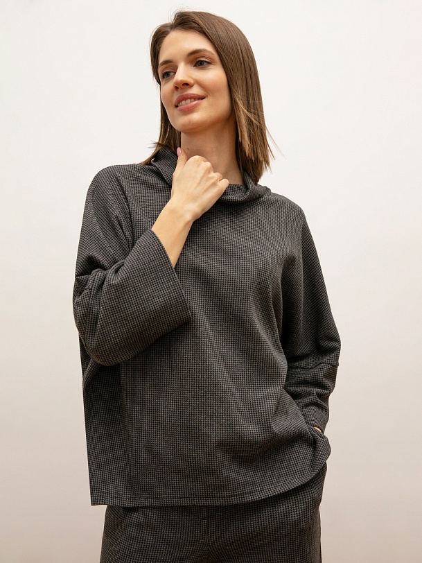 Толстовка из джерси