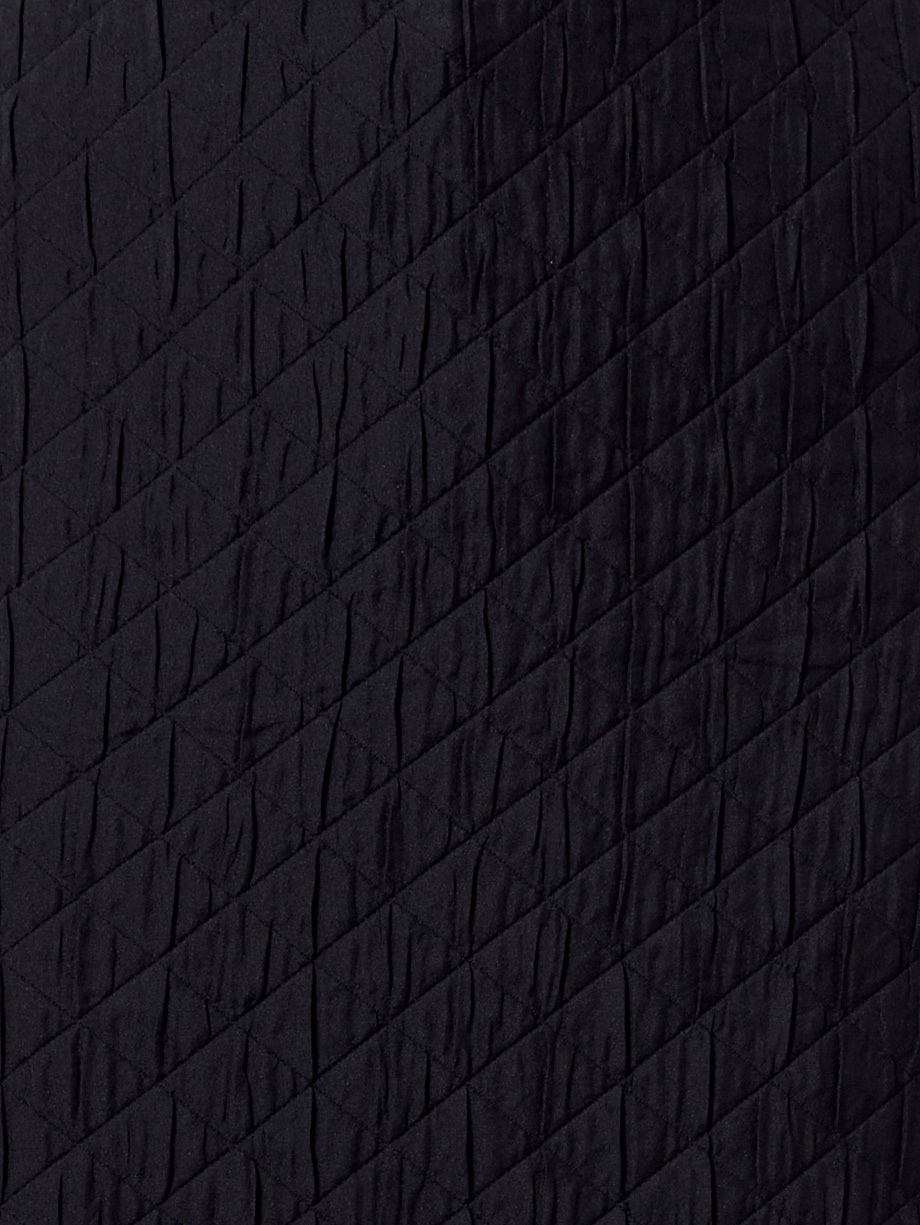 Стеганая юбка-миди