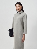 Свободное платье из хлопковой трикотажной ткани POMPA арт.1165740ne1104