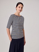 Трикотажный джемпер в полоску POMPA арт.3153540jr1990